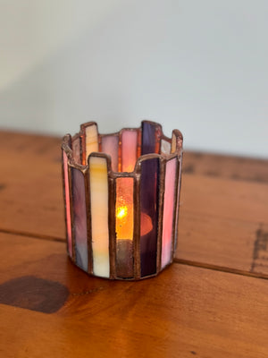 Pink/Purple Candle Shade