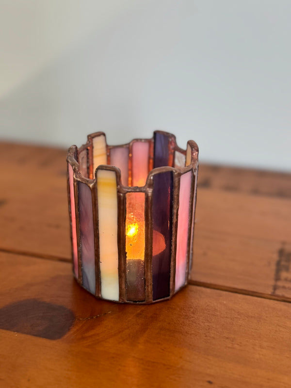Pink/Purple Candle Shade