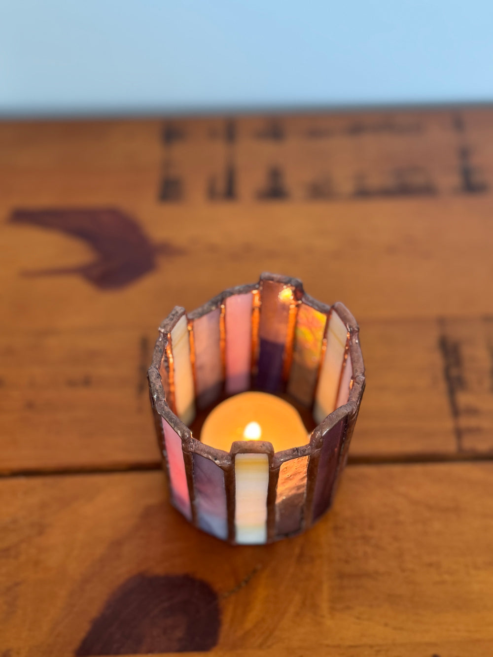 Pink/Purple Candle Shade