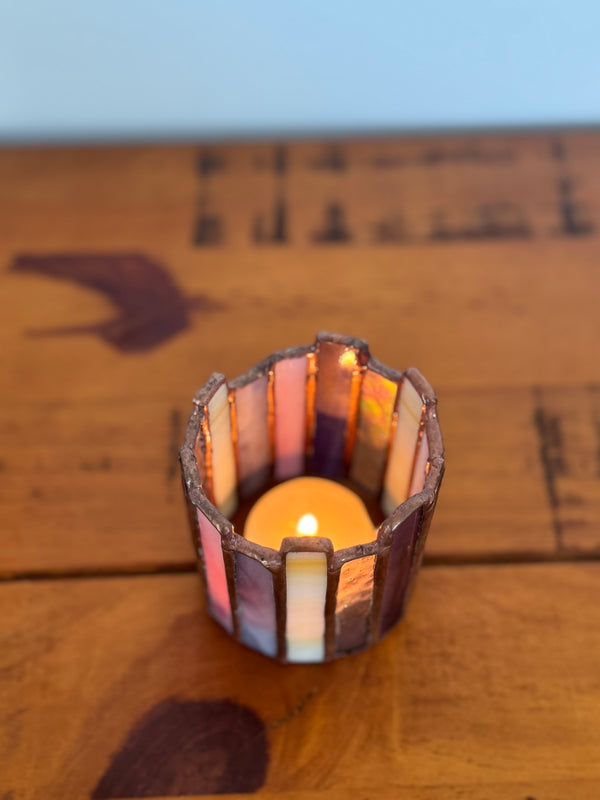 Pink/Purple Candle Shade